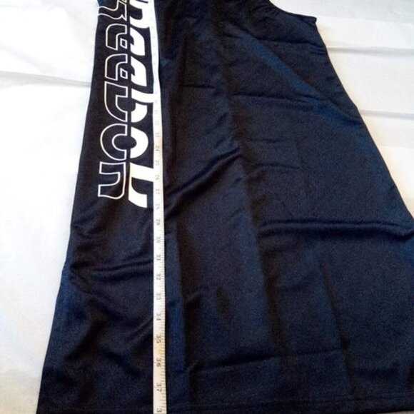 New Reebok Women's Meet You There Sleeveless Basketball Black & White Dress M - Picture 13 of 16